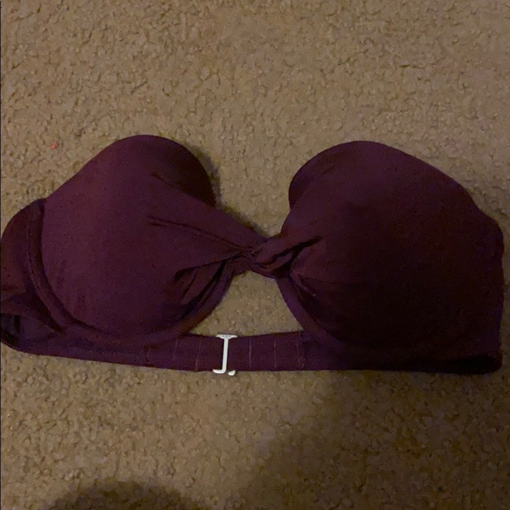 Strapless bikini top